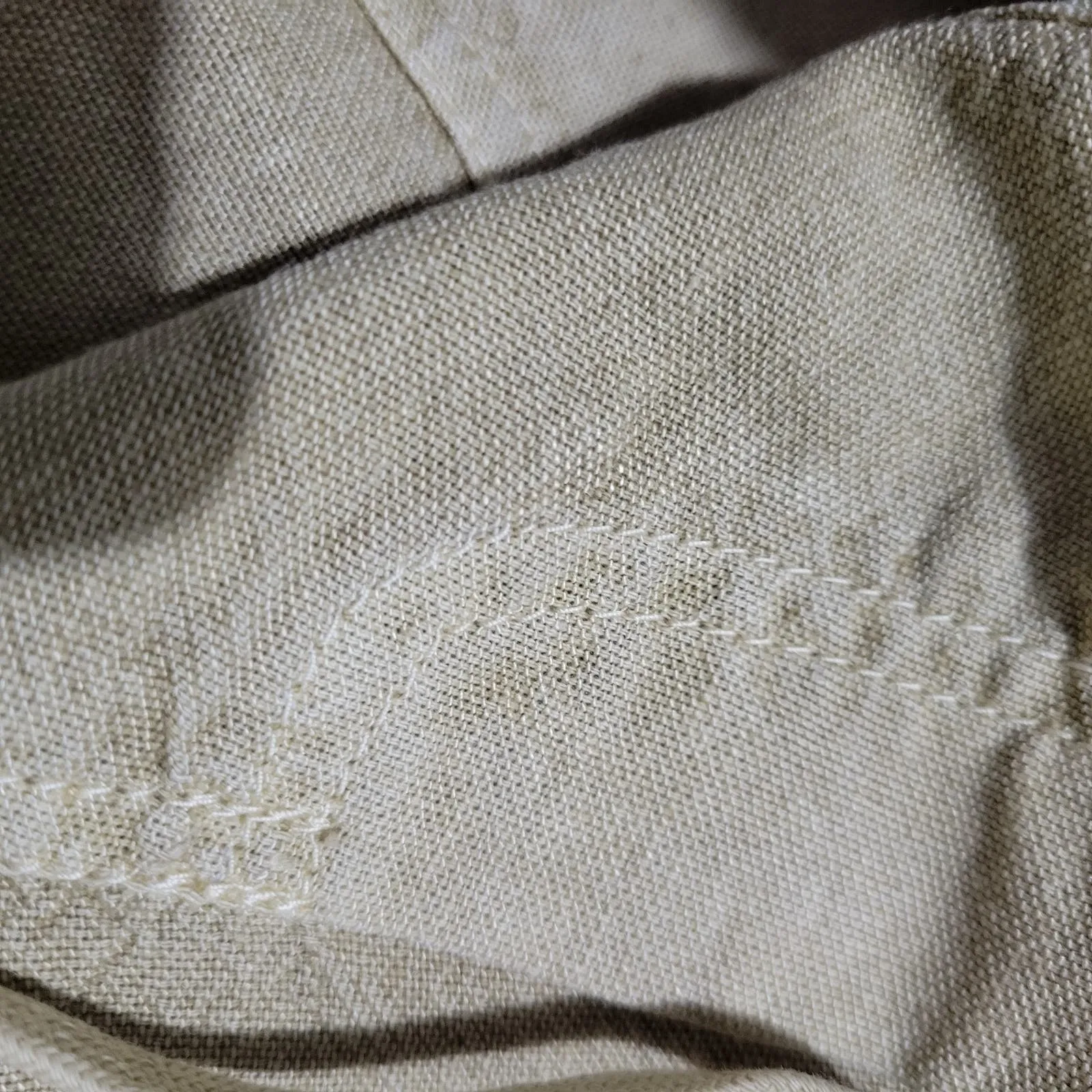 Anthropologie Daily Practice Evergreen Pants Tan Cargo Baggy High Waist Pull On Drawstring Ankle Size XS