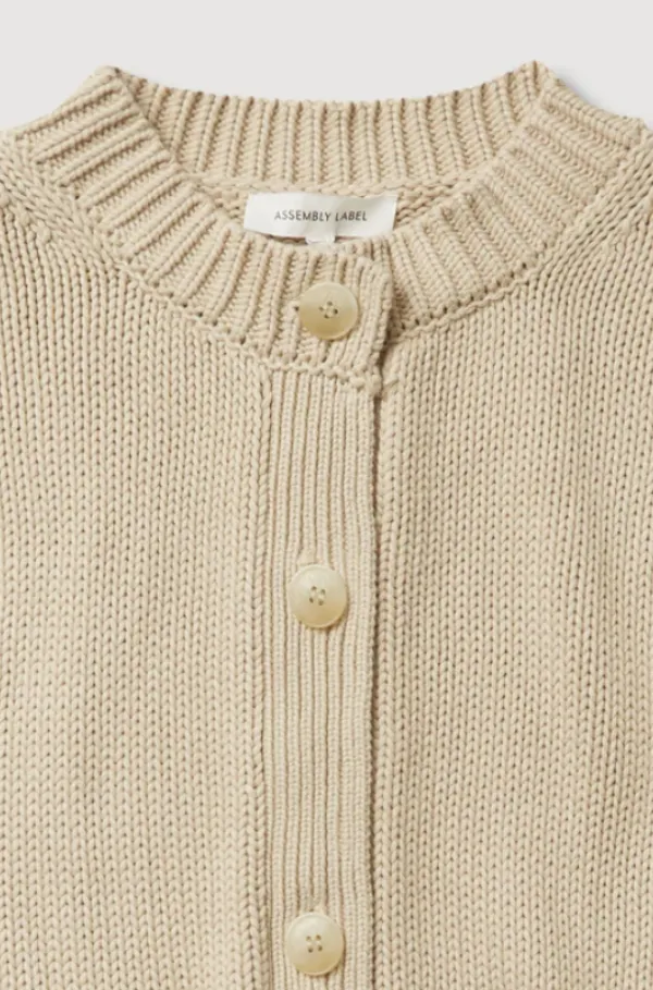 Ava Knit Cardigan Natural