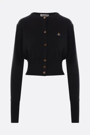 Bea cotton and cashmere cropped cardigan