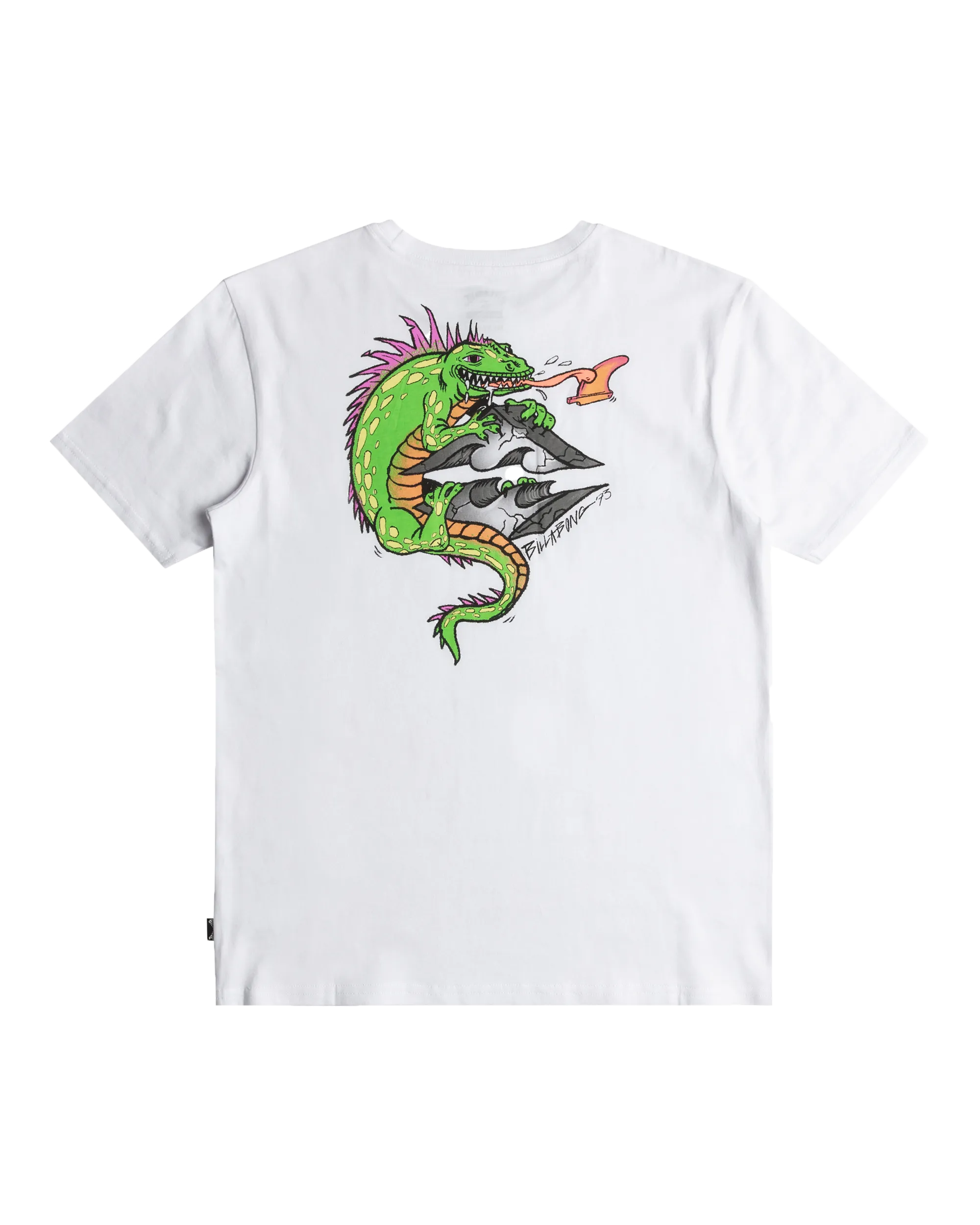 Boys Iguana King T-Shirt in White