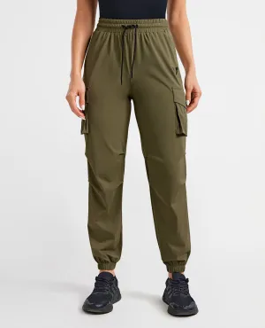 Cargo Pocket Joggers - Rock Gray Green