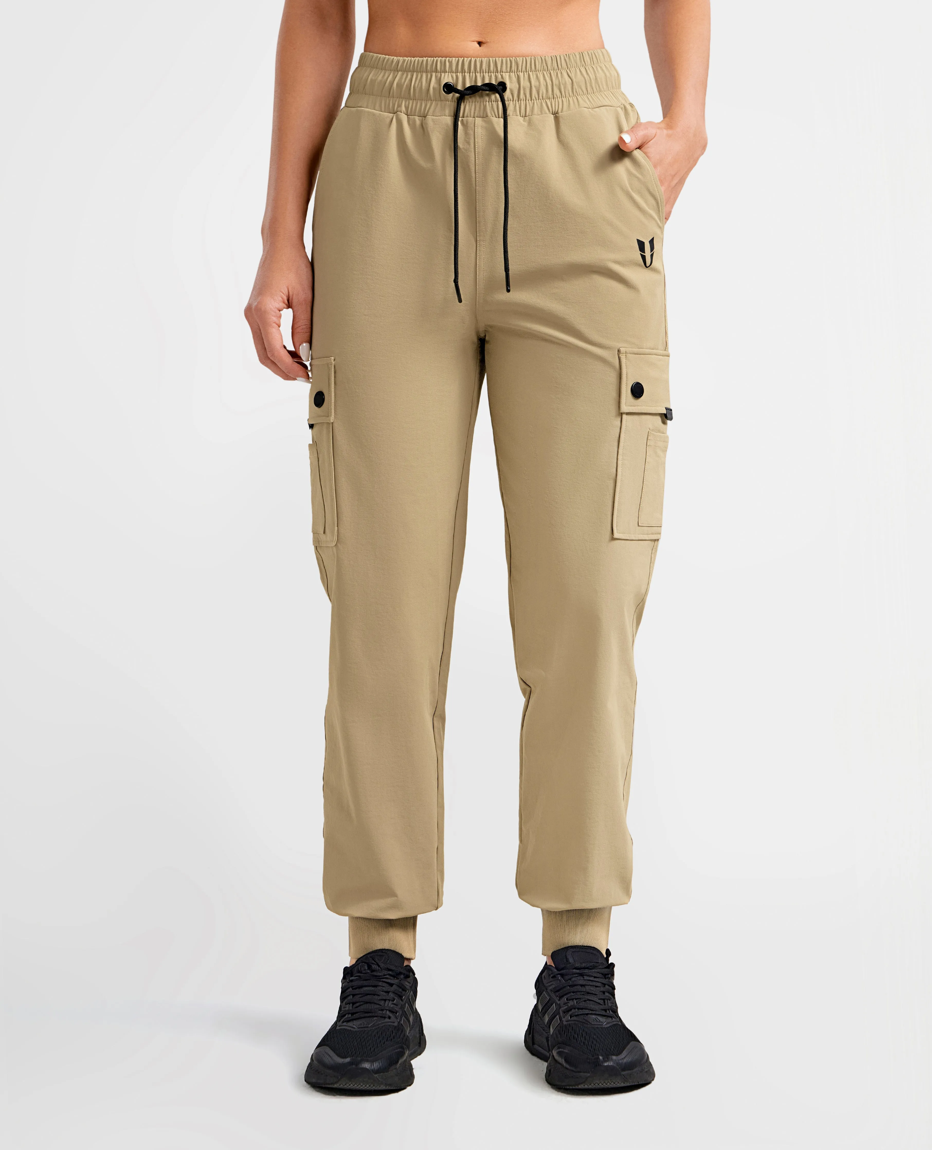 Cargo Pocket Moto leggings - Khaki