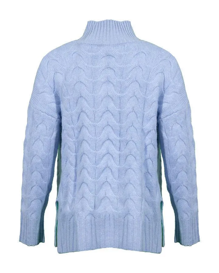 Cashmere Cable Knit Pullover