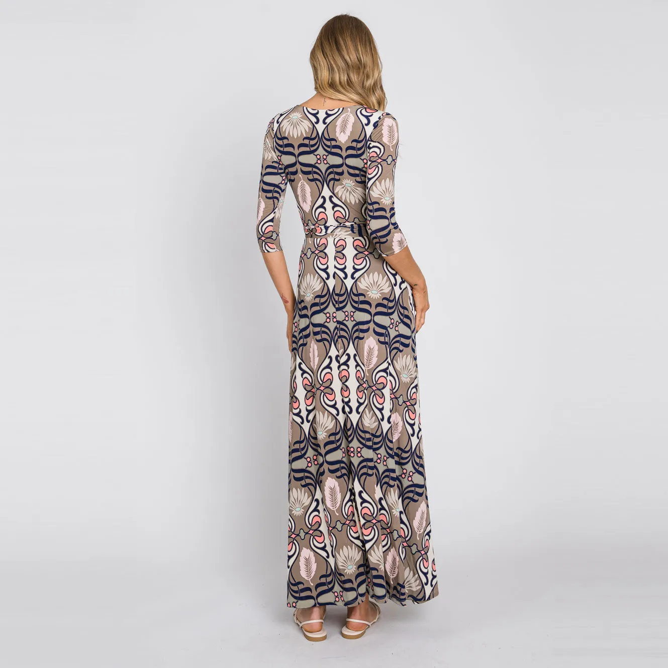 Deco Chic Venechia Maxi Wrap Dress