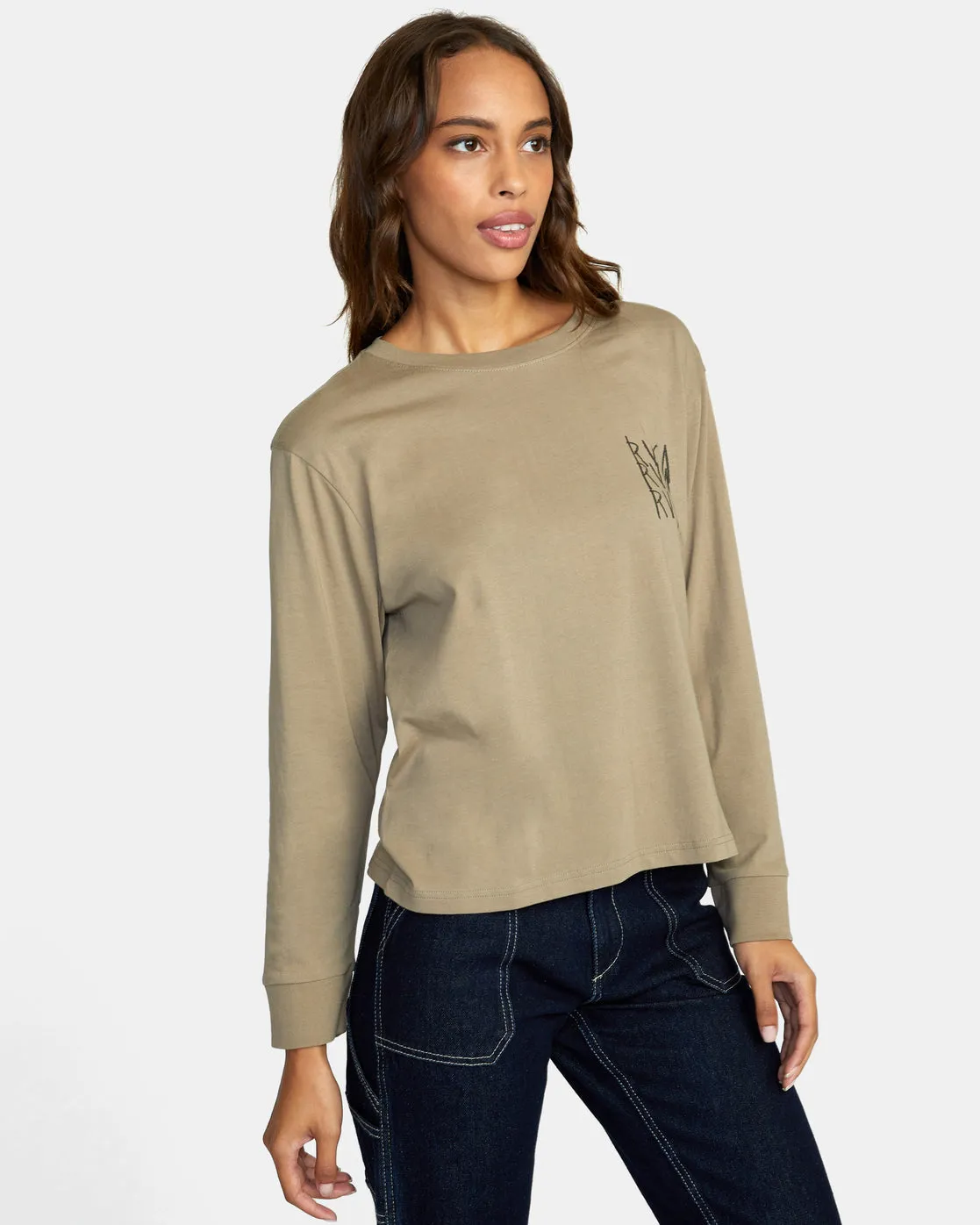 Doomsday Long Sleeve Tee - Dark Khaki