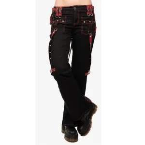 FashionSierra - Ladies Cargo Pants High Waist Black Streetwear Vintage Punk Goth Pants Women Summer Pants Casual Long Trousers joggers