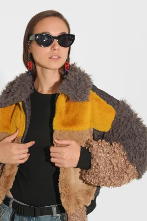 Faux fur bomber EMMA