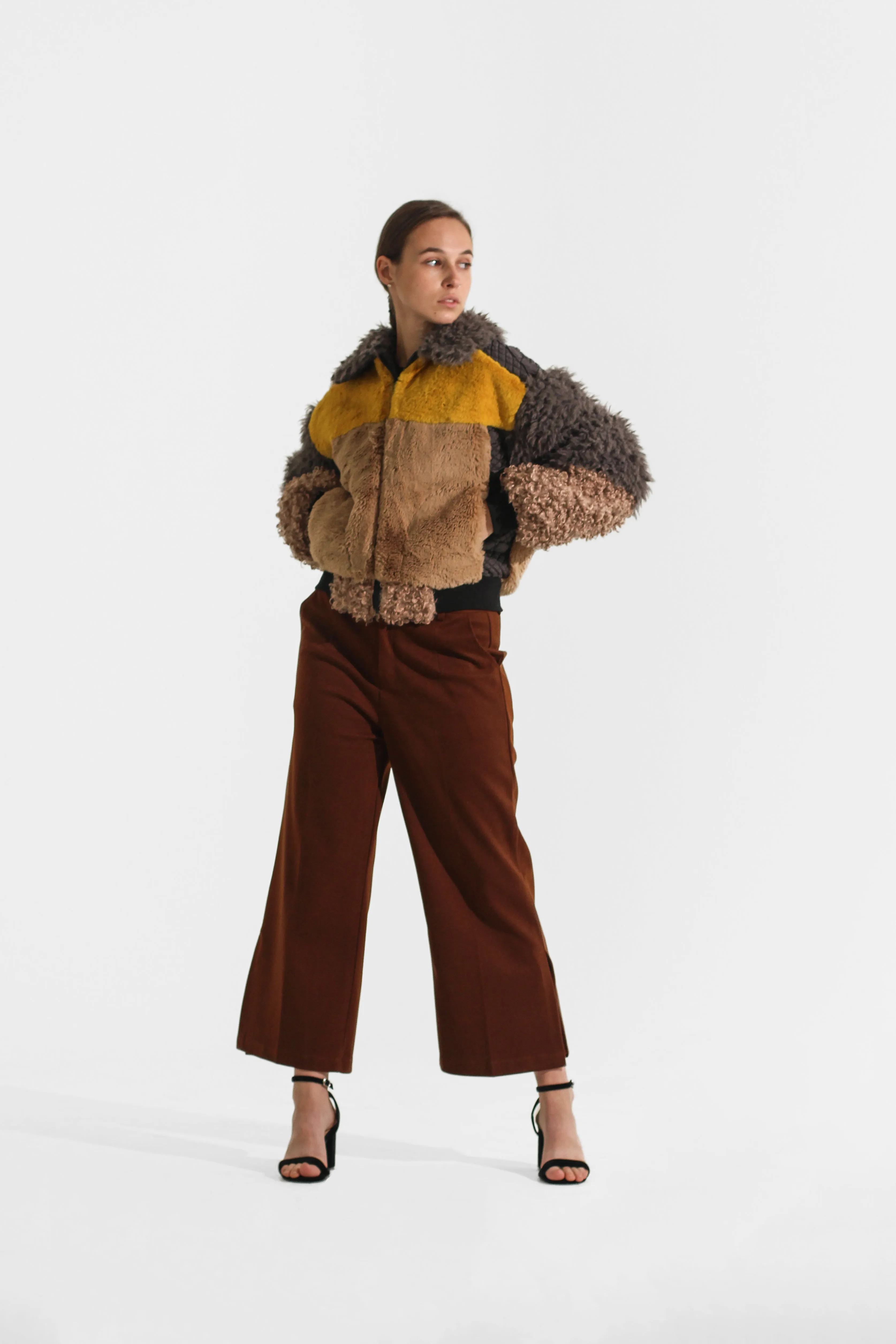 Faux fur bomber EMMA
