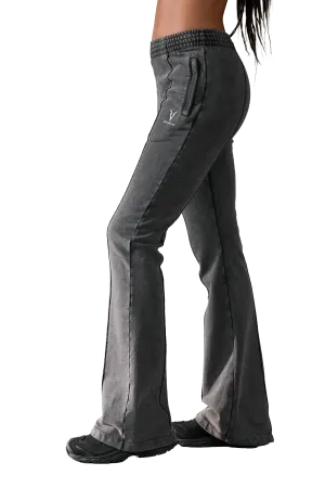 FLARED JOGGERS - Gray Vintage