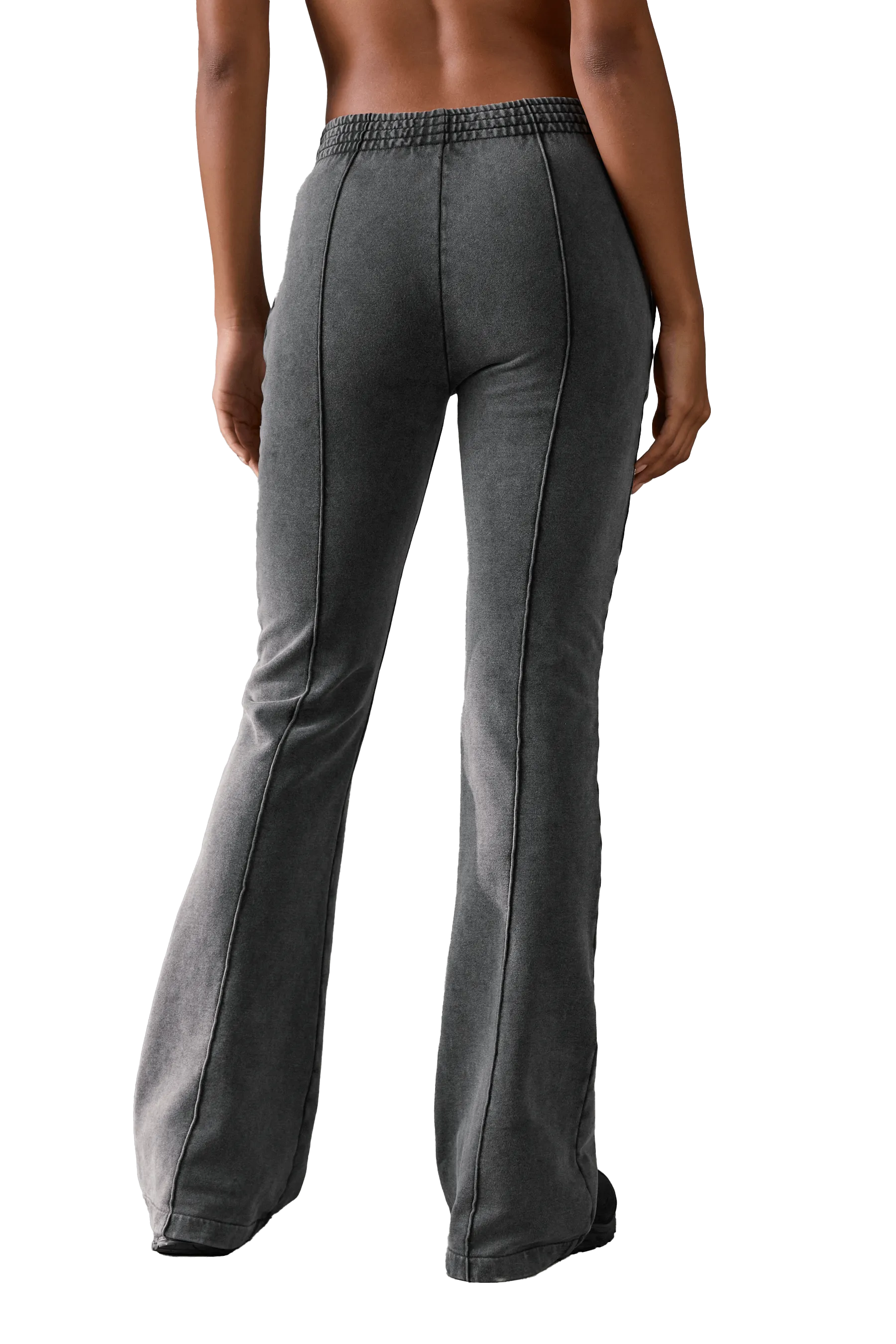 FLARED JOGGERS - Gray Vintage