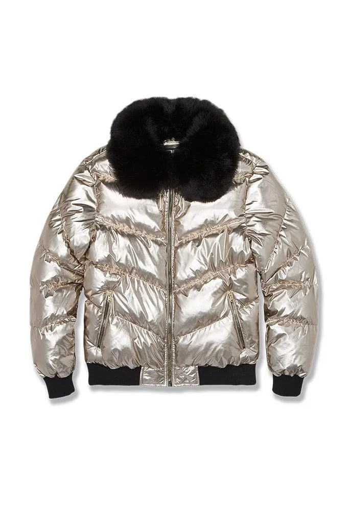 Flatbush Bomber Jacket (Gold)