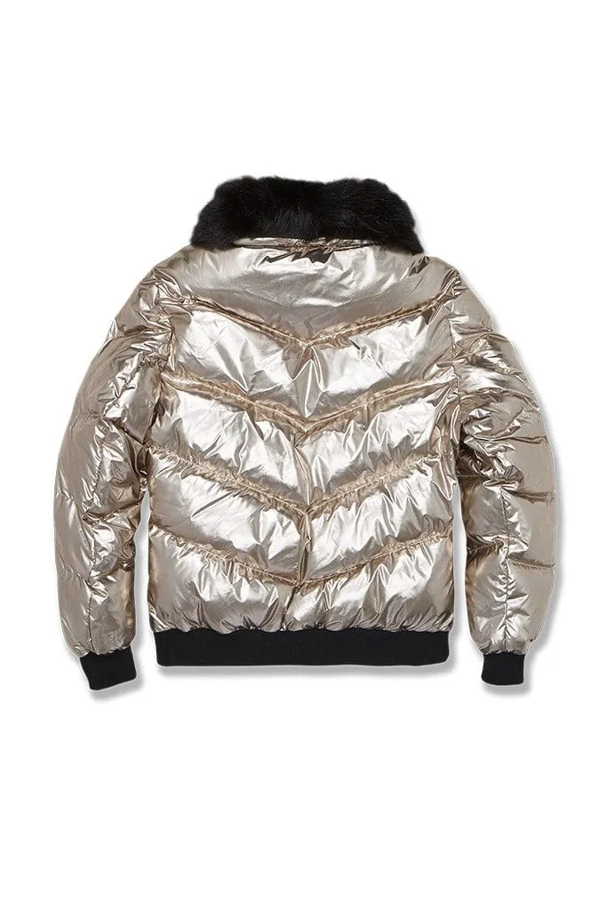 Flatbush Bomber Jacket (Gold)