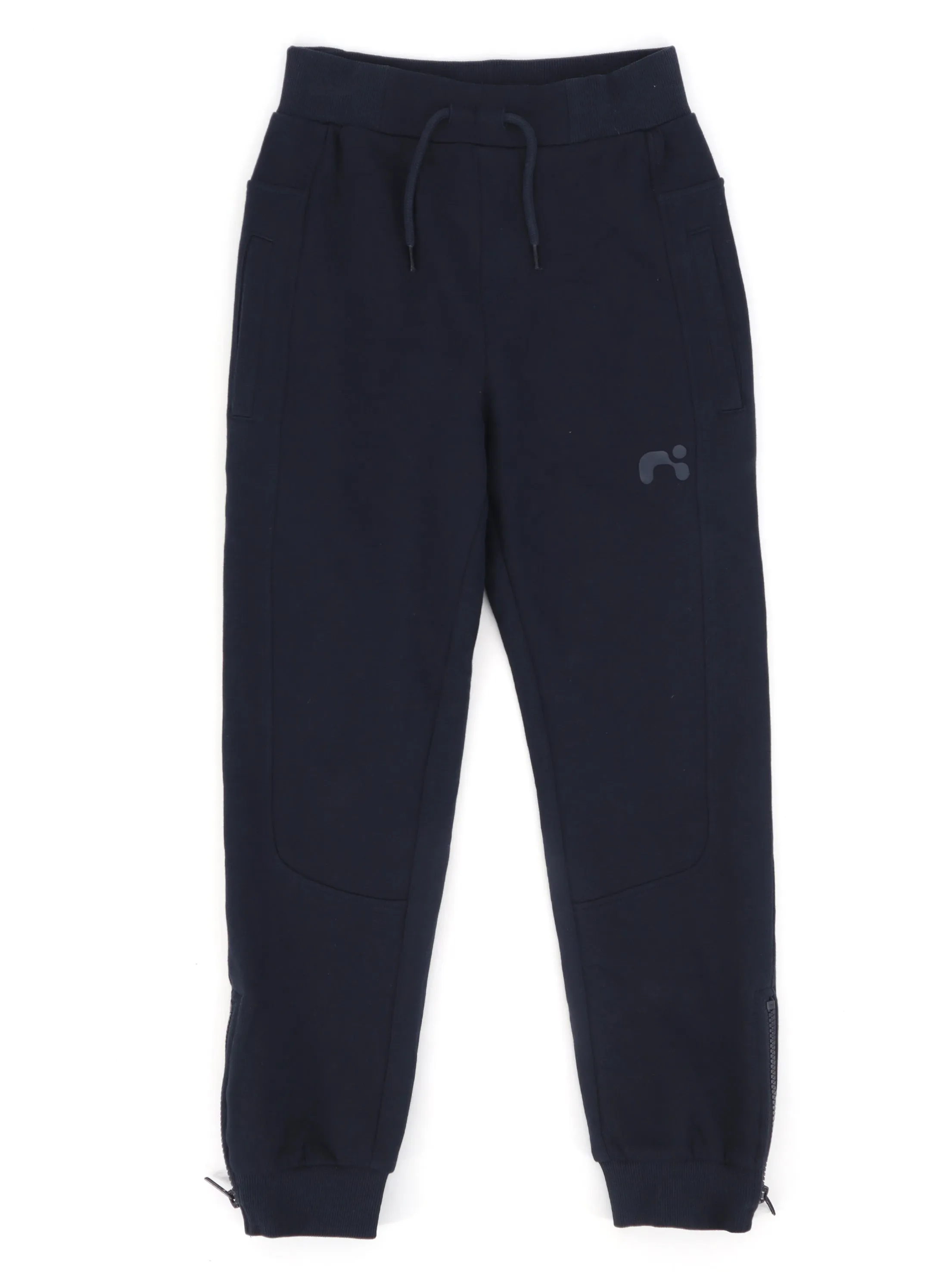 Kids Boy's Brand Logo Printed Joggers,Navy