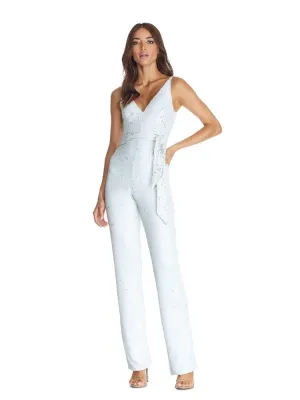KINSLEY JUMPSUIT in White Multi