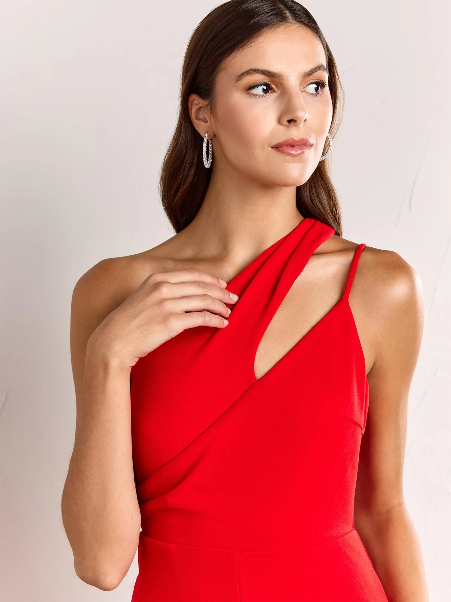 Lena One-Shoulder Cut Out Jumpsuit - Brands We Love