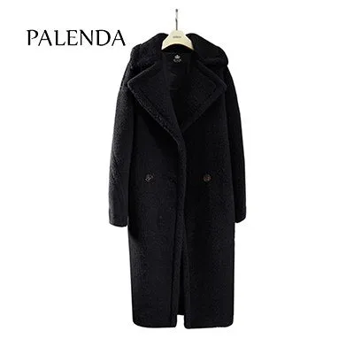 Long Faux Fur Women Teddy Coat