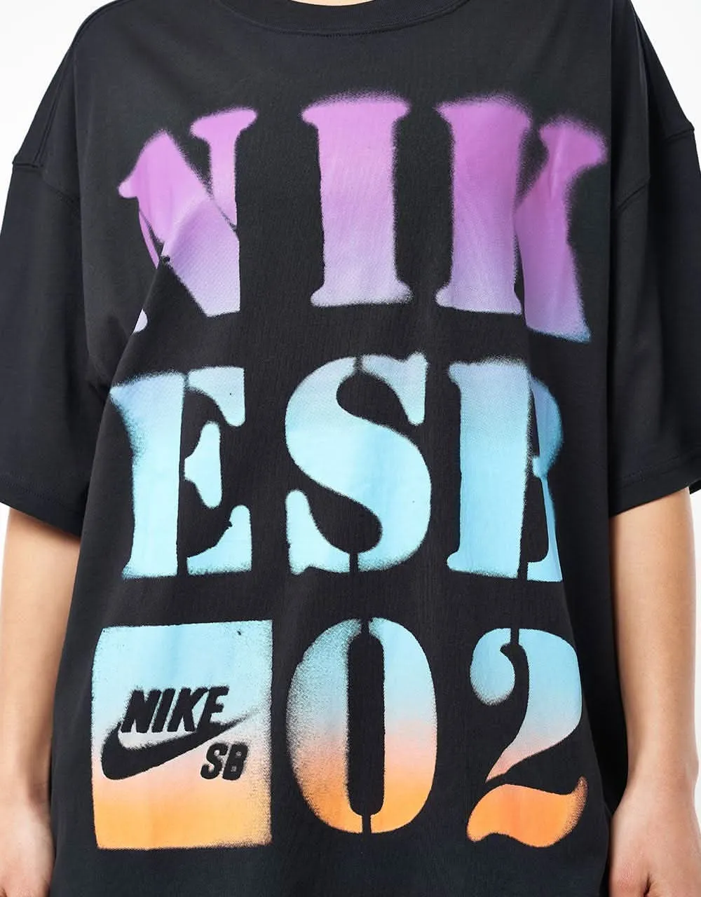 Nike SB Stencil T-Shirt - Black