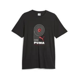 PUMA PRODUCTION Men's Graphic Tee BLACK
