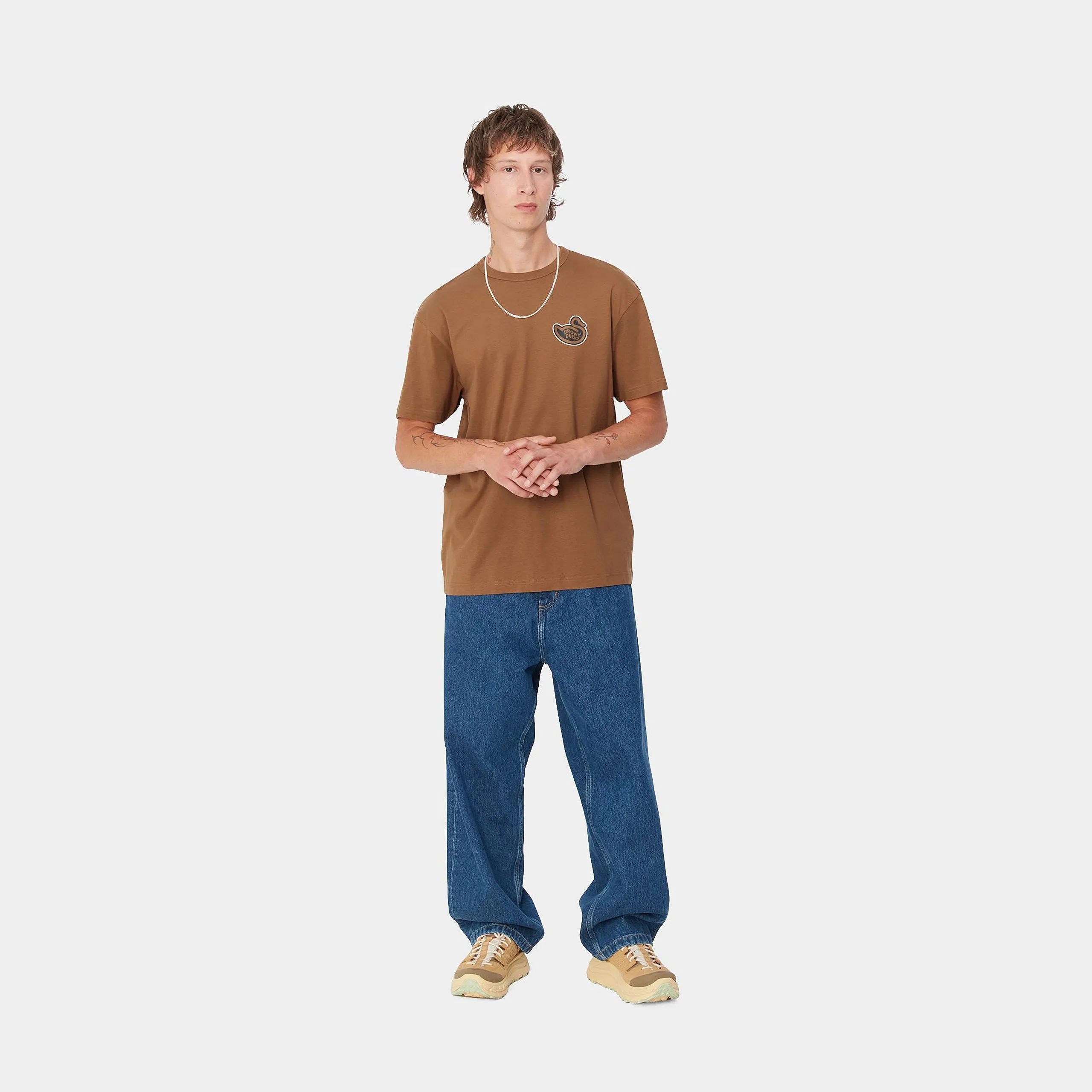 S/S BROWN DUCKS T-SHIRT / CARHARTT WIP / HAMILTON BROWN