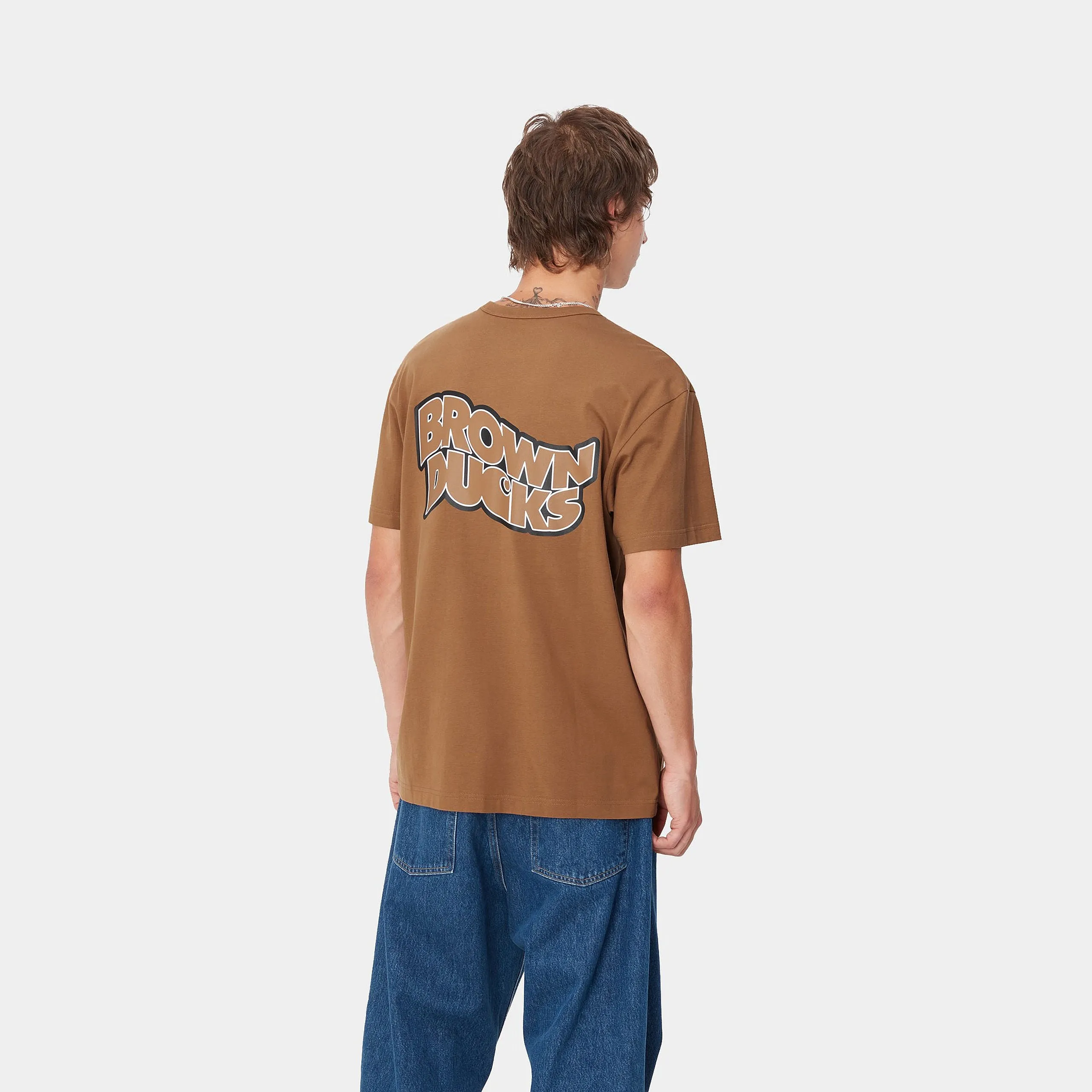 S/S BROWN DUCKS T-SHIRT / CARHARTT WIP / HAMILTON BROWN