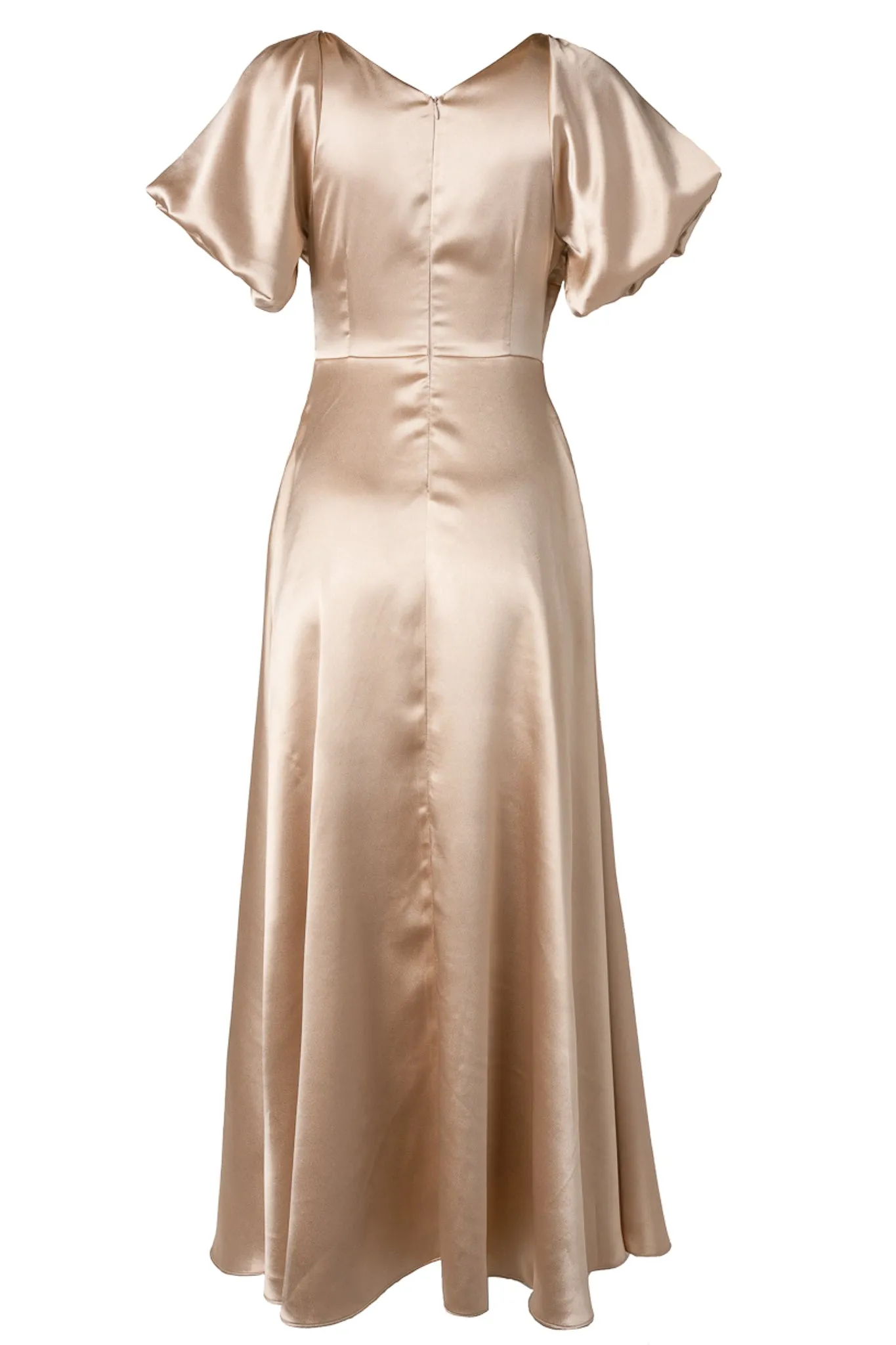 Tessie Dress in Champagne