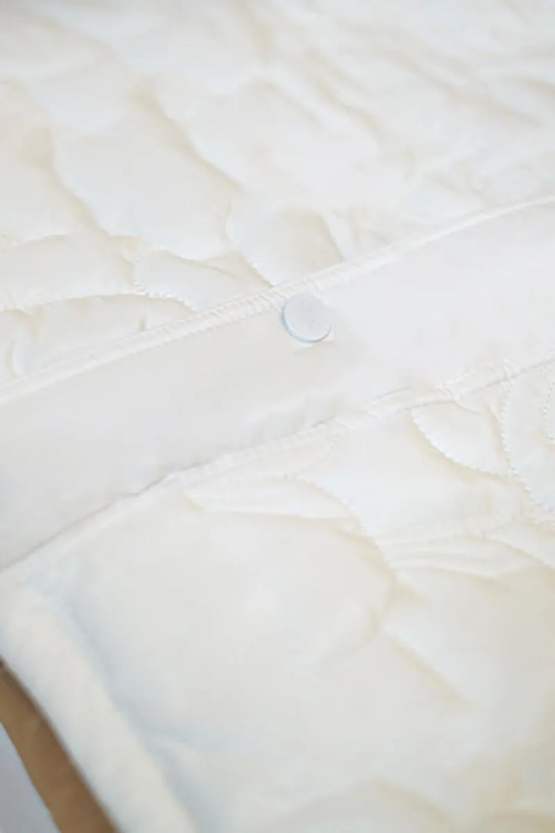 THC Dawn of an Era Reversible Puffer Coat (Cream/White)
