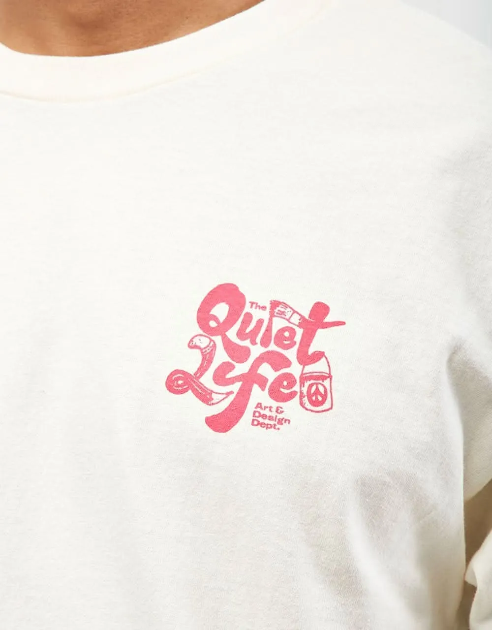 The Quiet Life Design Department T-Shirt - Cream