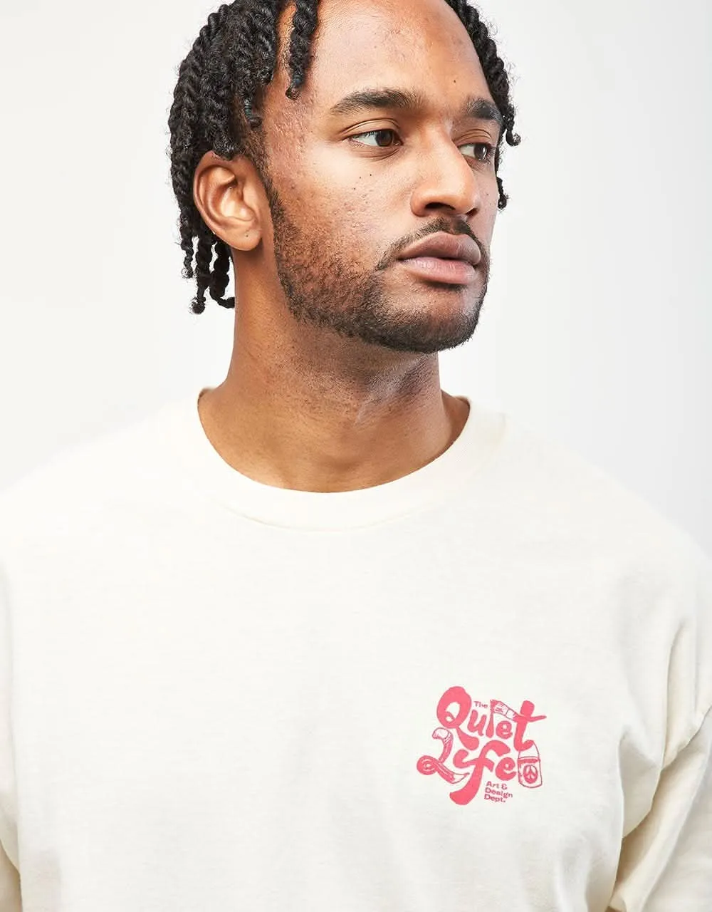 The Quiet Life Design Department T-Shirt - Cream