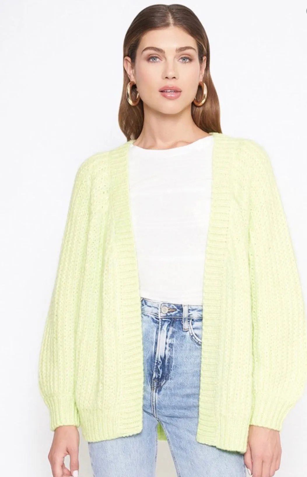 Twist of Lime Cardigan