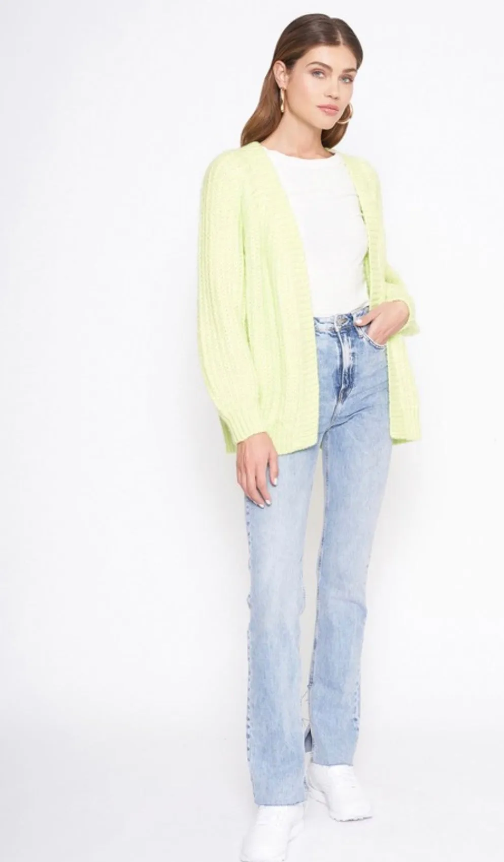 Twist of Lime Cardigan