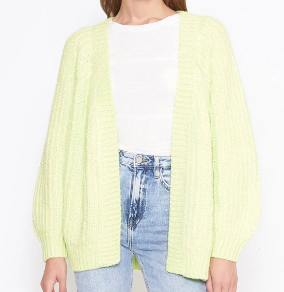 Twist of Lime Cardigan