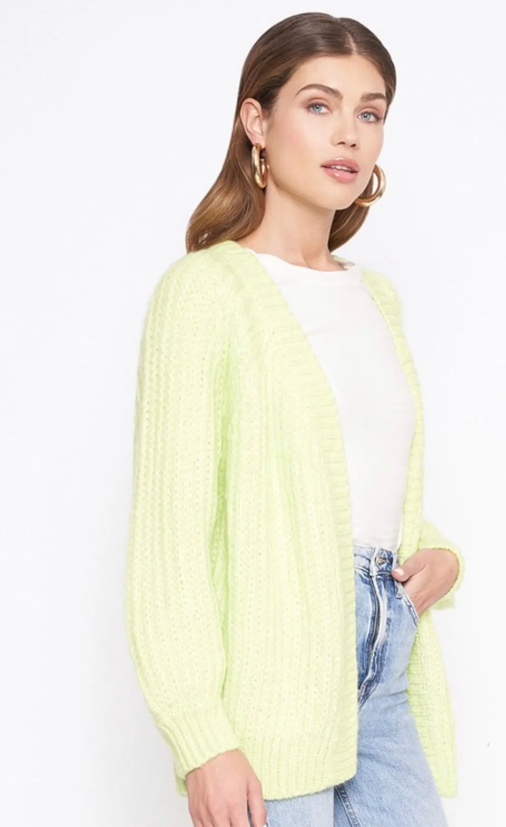 Twist of Lime Cardigan