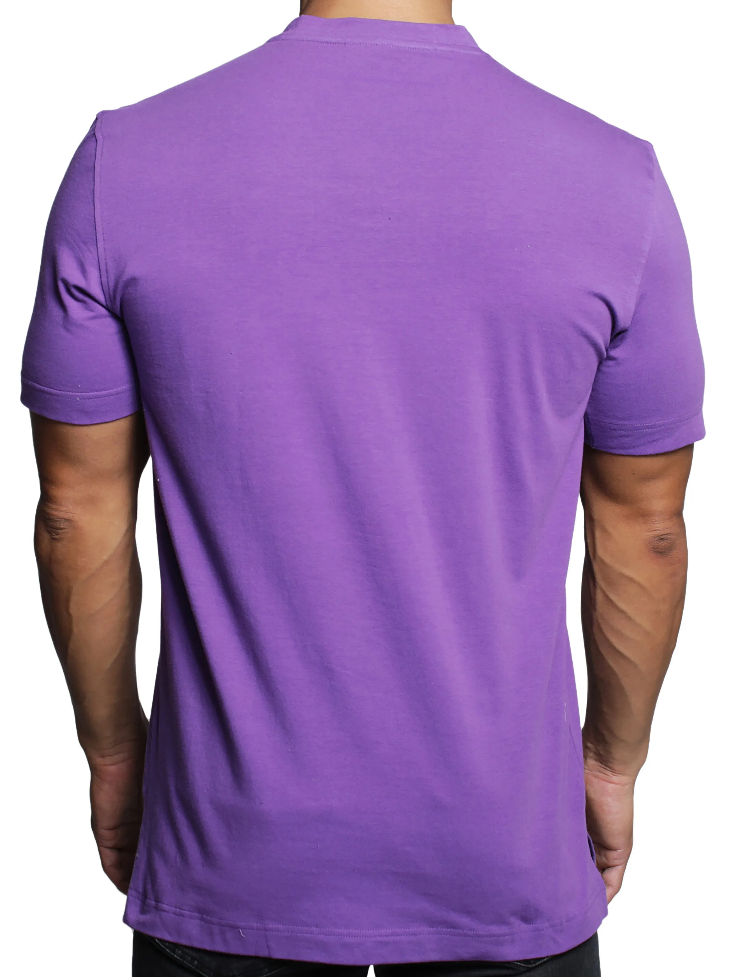 V-Neck VivaldiMono Purple