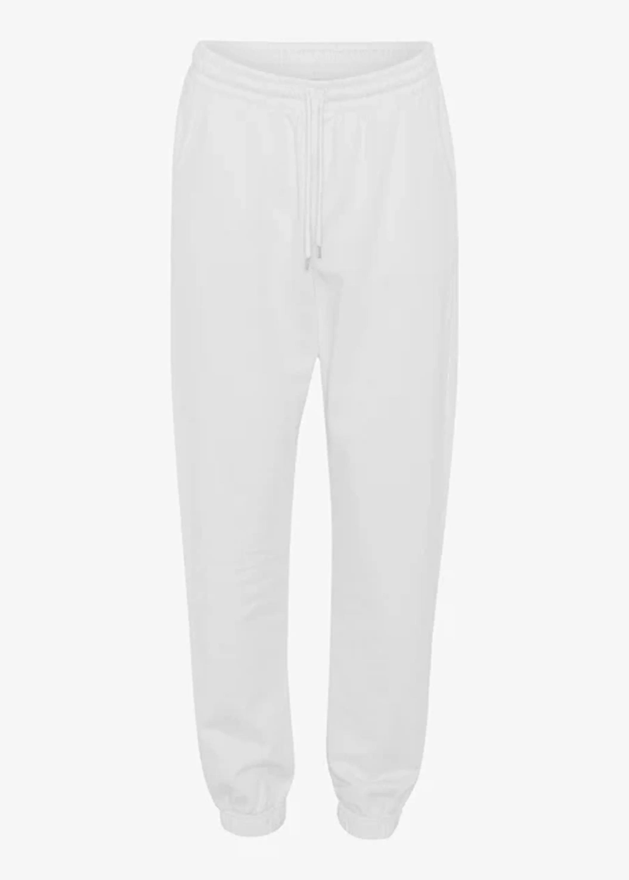 Women's Plain Joggers,White