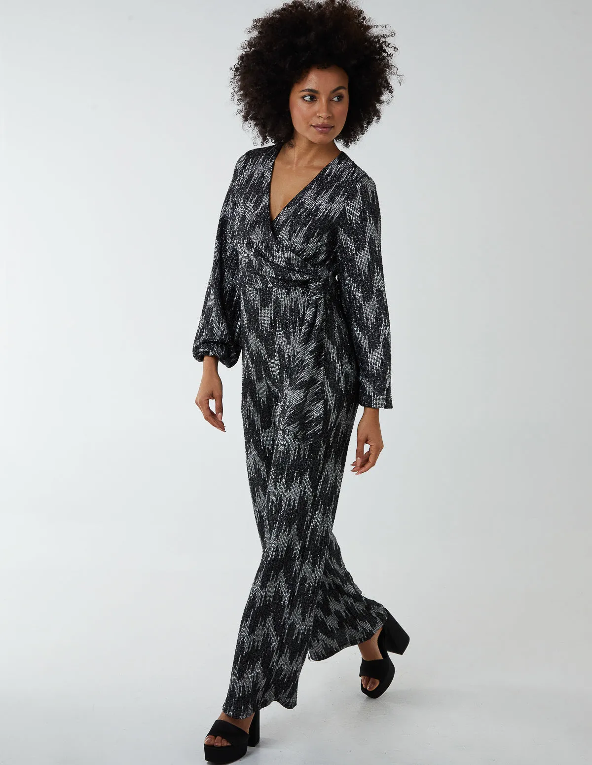 Wrap Tie Jumpsuit