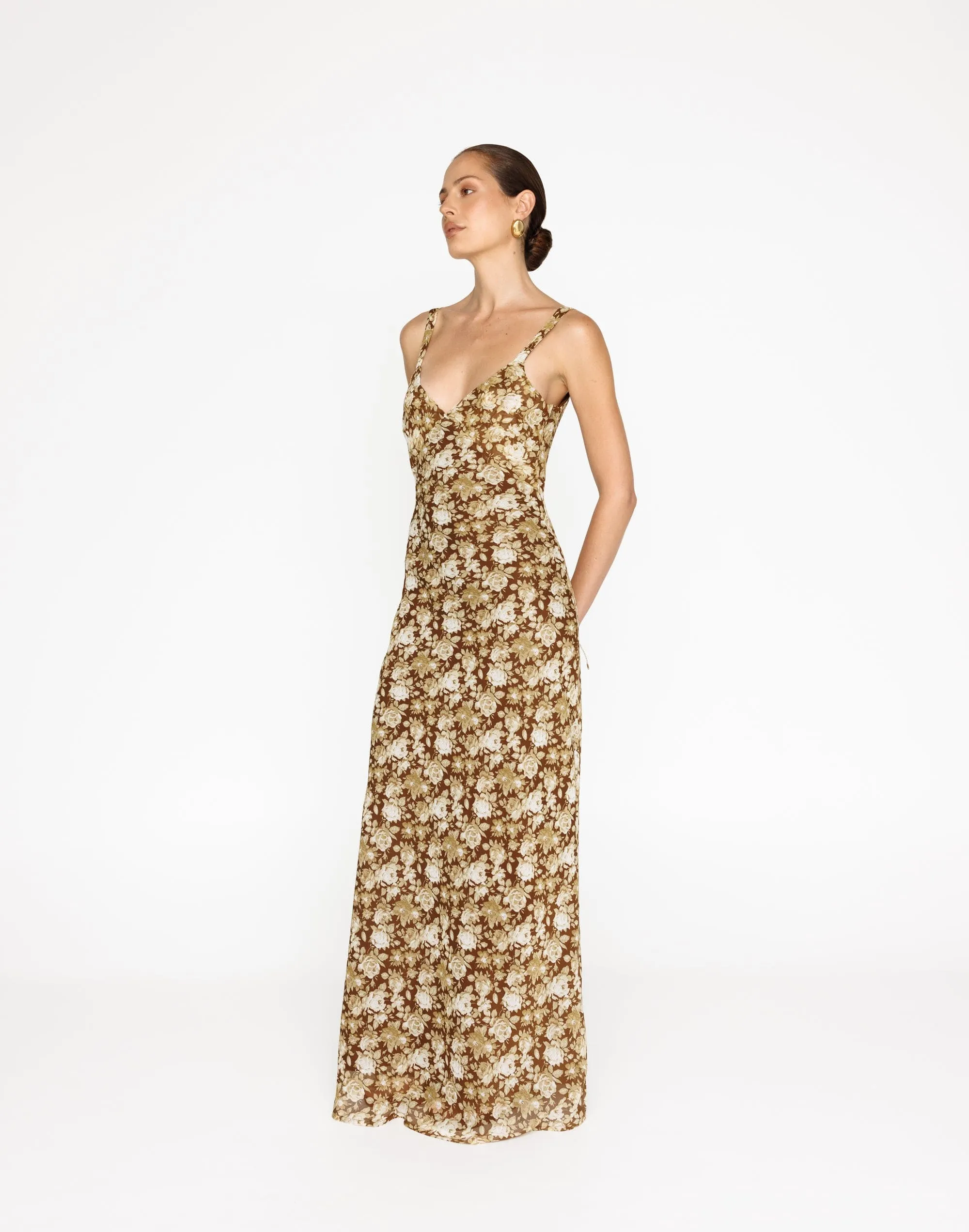 Zaya Maxi Dress (Marigold)
